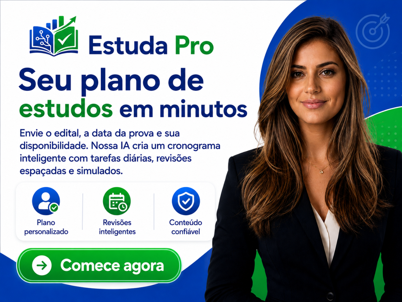 Aplicativo Estuda Pro — Cronograma de estudos com IA